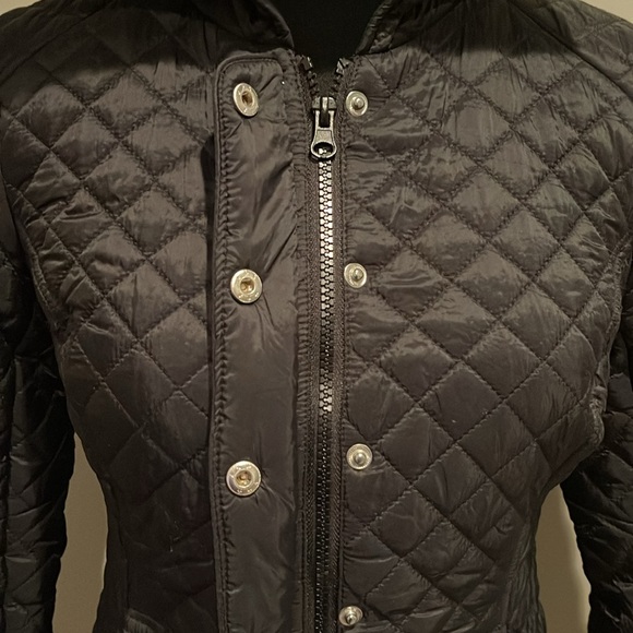 GUESS Black Quilted Jacket. - Picture 5 of 12